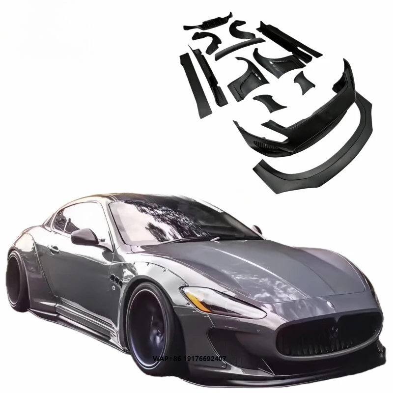 

LB Style CarbonFiber Body Kit For GT Front Bumper Lip Fender Side Skirts Wheel Eyebrows Rear Spoiler Bodykit Customized