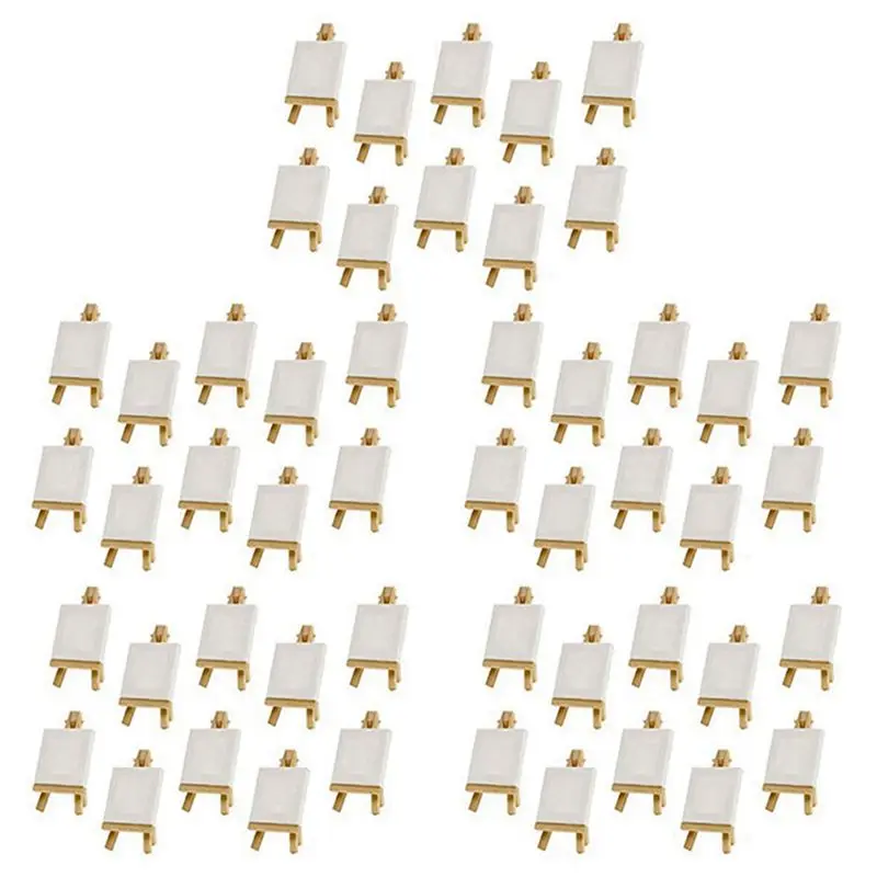 superior-50-sets-mini-display-easel-with-canvas-8x8cm-wedding-table-numbers-painting-hobby-painting-craft-diy