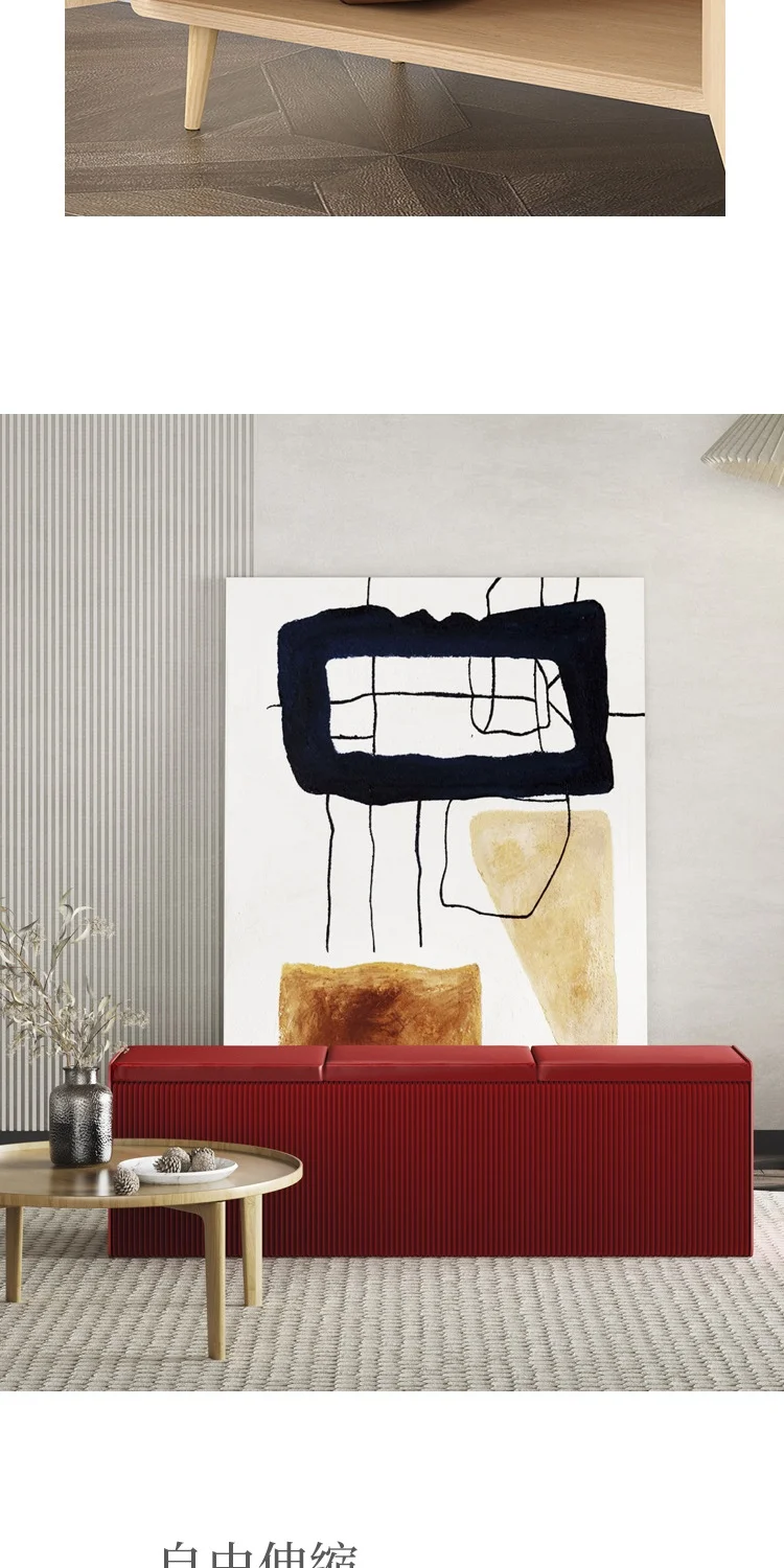 Picture 7: Folding stool creative telescopic paper stool simple low stool household space saving multi-person bench