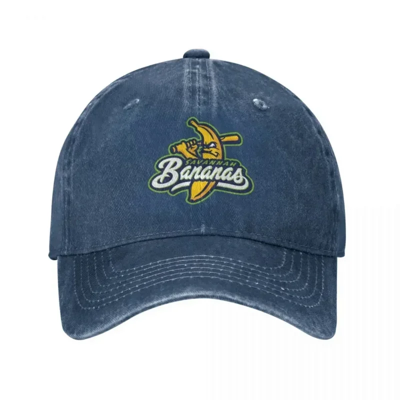 Y2K 2024 team Baseball Savannah Bananas -Yellow- Cowboy Hat Luxury Brand Caps For Men Women'S