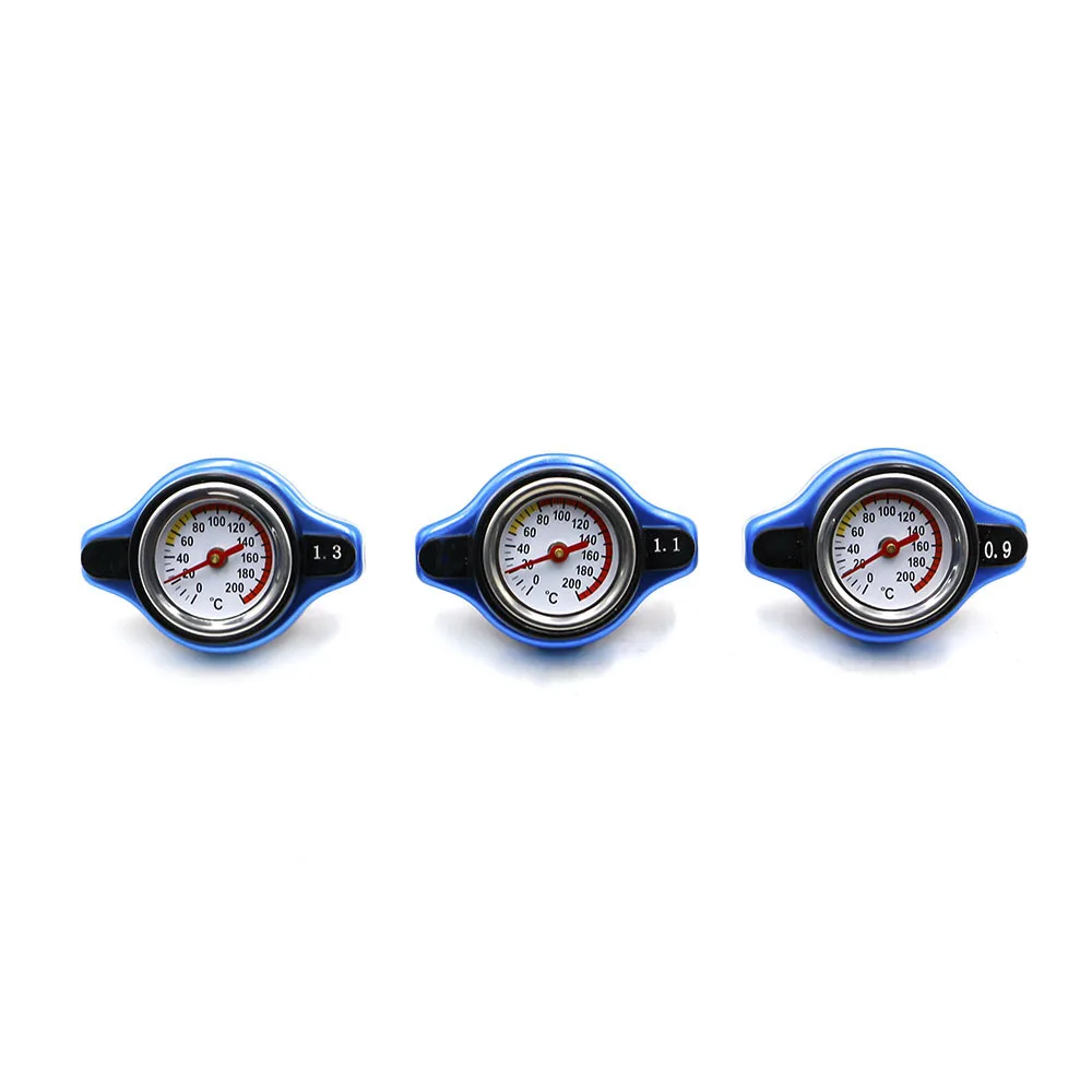 0.9Bar 1.1Bar 1.3 Bar Big or Small Head Thermost Radiator Cap Tank Cover Water Temp Gauge Cover