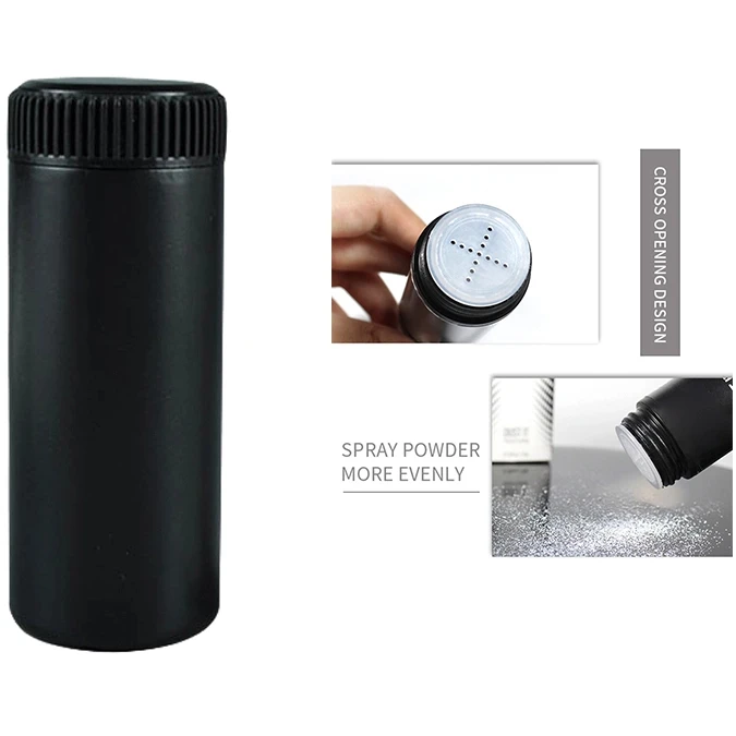 Plastic Powder Container Empty Pots Bottles 1PCS 60/100ml Talcum Powder Bottle Refillable Cosmetic Powder Dispenser