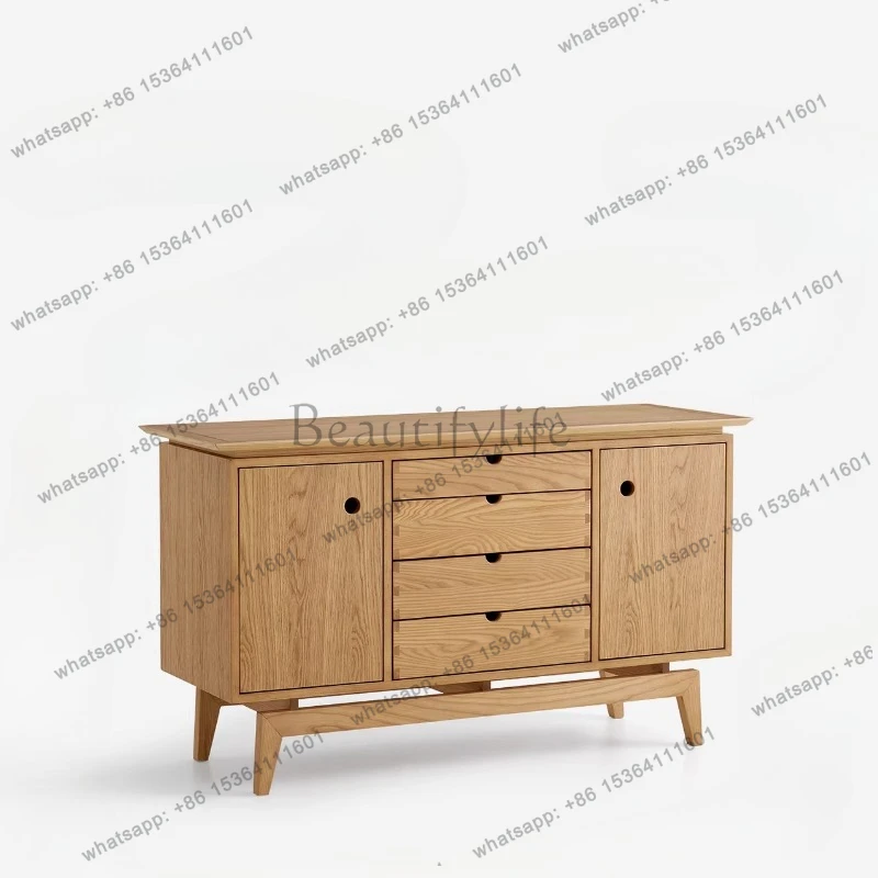 

French vintage living room storage cabinet log style bedroom living room chest of drawers