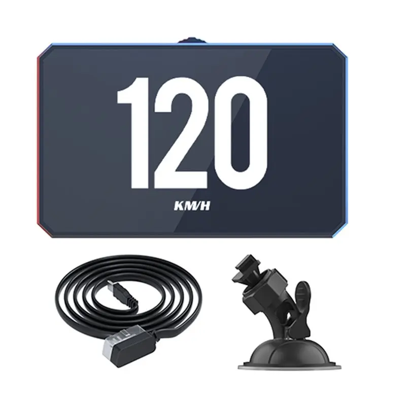 ABXN-OBD2 Head Up Display Car OBD HUD P16 Digital Speedometer Water Temp Temperature Speed Security Projector