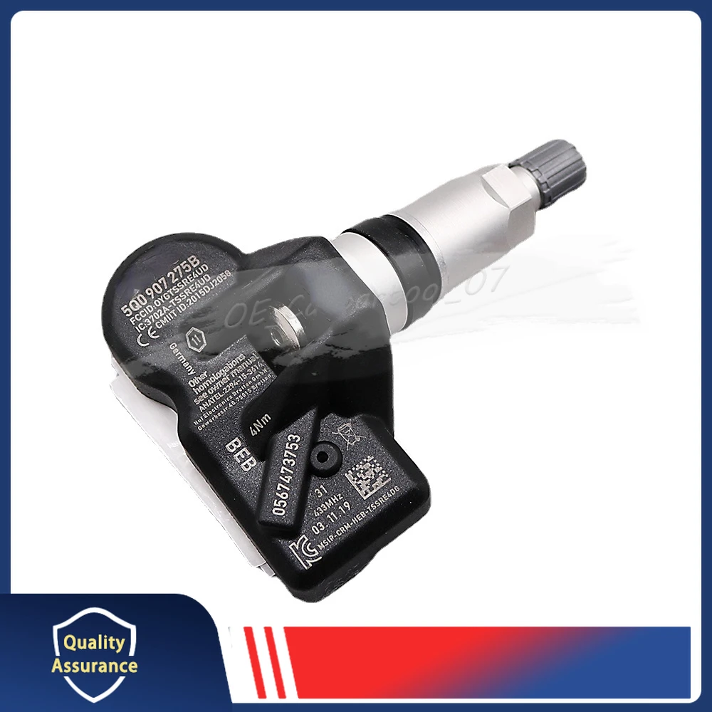 4X لأودي A3 A4 A5 Q3 Q5 Q7 بورش كايين ماكان فولكس واجن جولف Eos ضغط الإطارات TPMS نظام مراقبة الاستشعار 5Q 0907275 ب