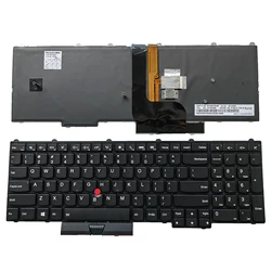 teclado de diseño estadounidense del reemplazo del ordenador portátil para Lenovo Thinkpad P50(20EN/20EQ) P70(20ER/20ES) 00PA329 00PA247