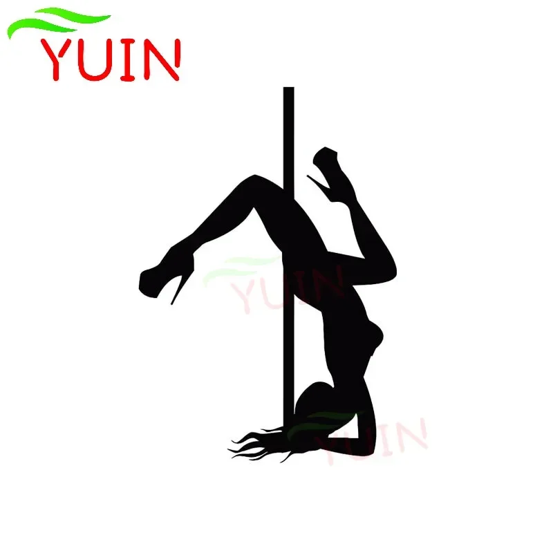 

Sexy Girl Pole Dance Pop Fashion Style Car Sticker Cartoon Design Cars Accessories PVC Body Decoration Waterproof Stickers