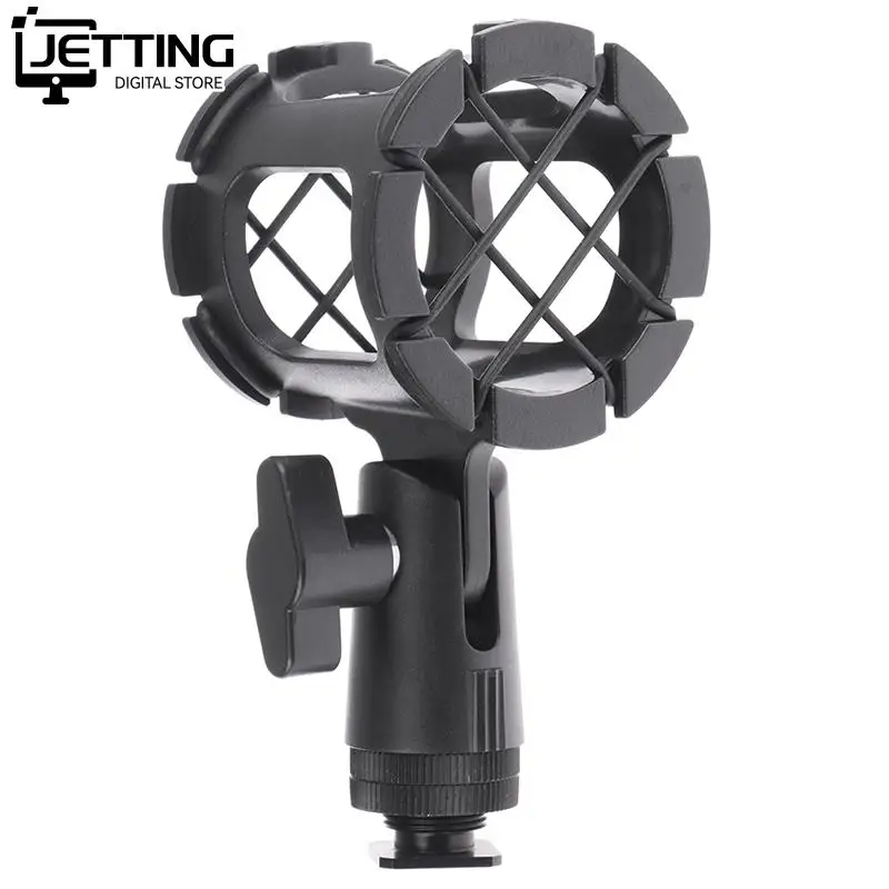 

1Pc Small Hand-Held Microphone Shock Mount Camera Universal Microphone Suspension Shock Mount For Camera Shoes And Boompoles