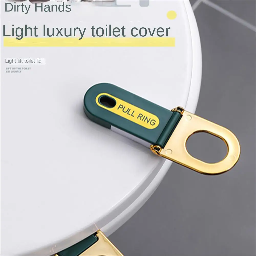 1/2PCS Creative Cat Claw Cover Dirt-proof Handle Flap Opener Suction Cup Absorb Portable Toilet Accessories Toilet Seat Openers