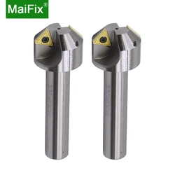 Maifix tcm ssp ssh cnc chanfradura toolholder usinagem ssy c20 tungstênio fresa de aço furo interno 30 45 60 graus