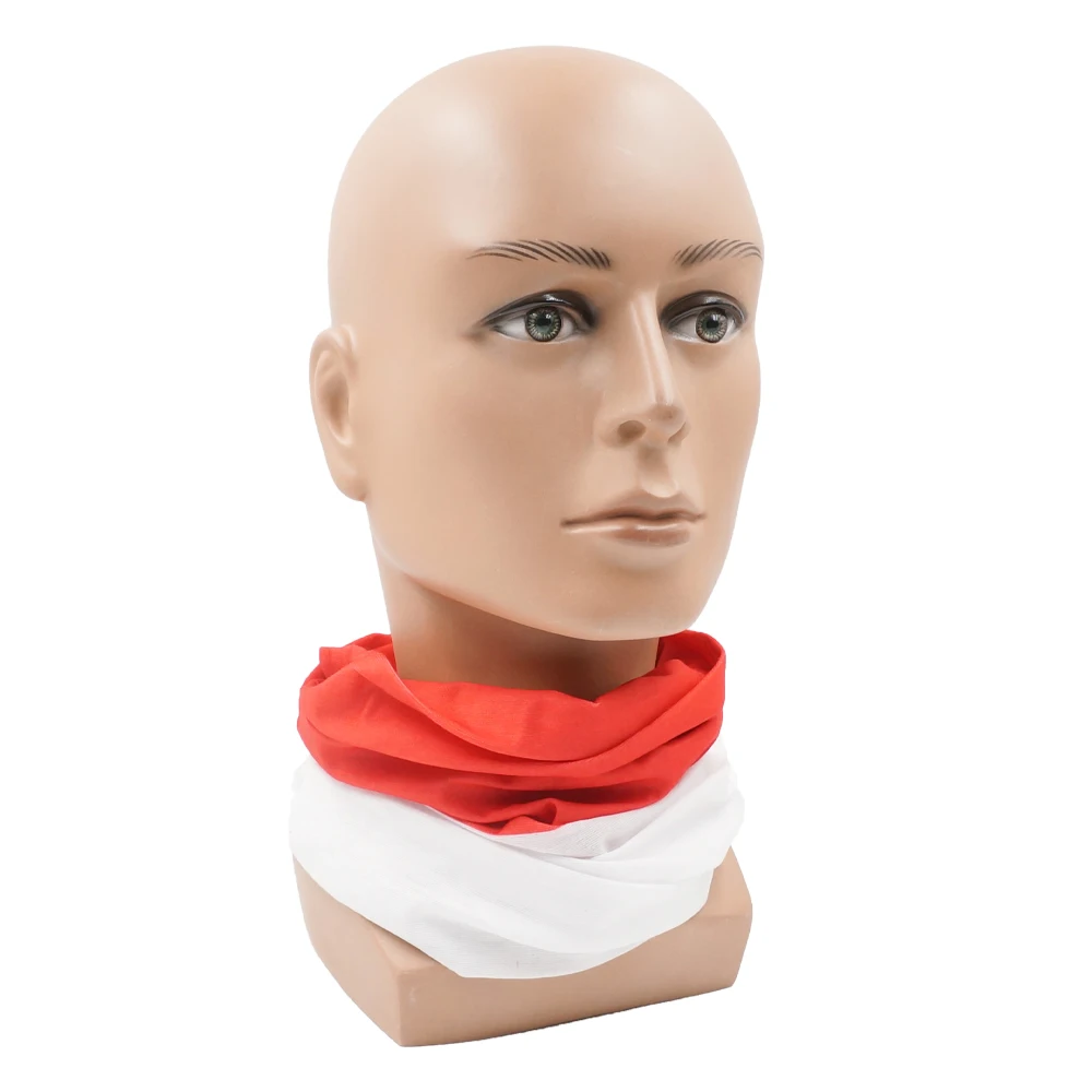 Philippines Singapore Indonesia Malaysia Flag Neck Gaiter Seamless Southeast Asia National Flag Face Bandana Cover Cycling Scarf view 5