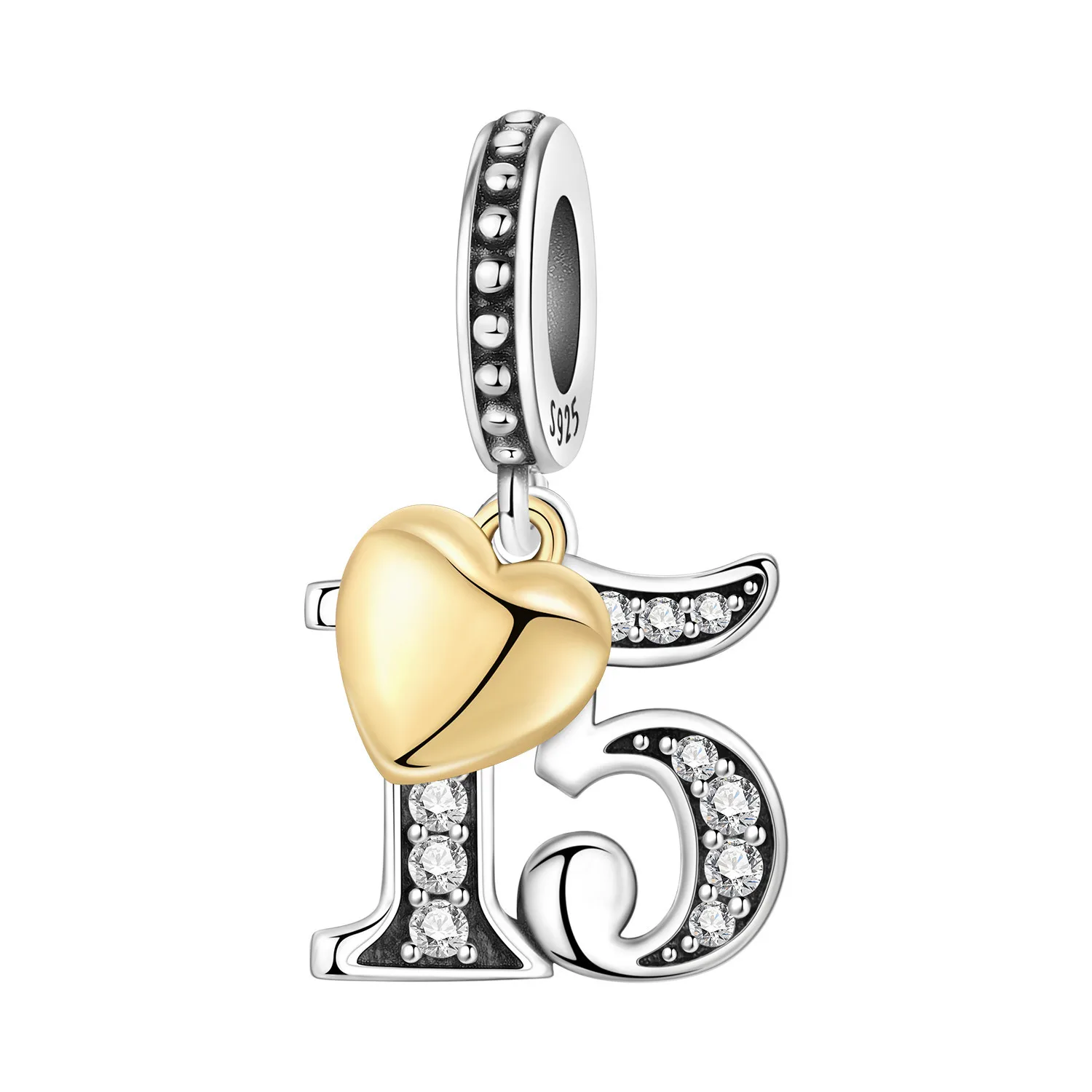 Original 925 Sterling Silber CZ Zirkon Schmetterling A-Z 26 Buchstaben Charms Alphabet Perlen Anhänger Fit Armband Halskette DIY Schmuck