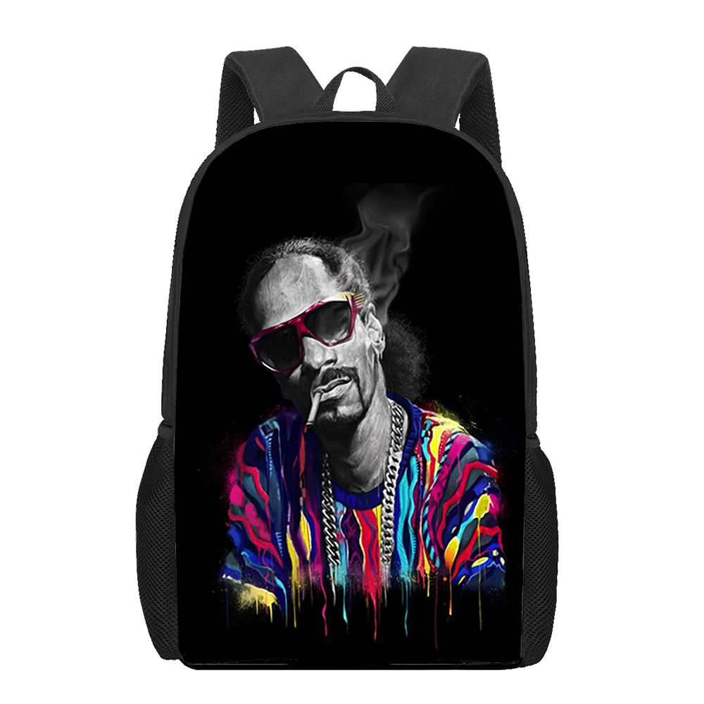 RAP Dogg 3D Print School Bag Set for Teenager Girls Primary Kids Backpack Book Bags Children Bookbag Satchel Mochila Infantil