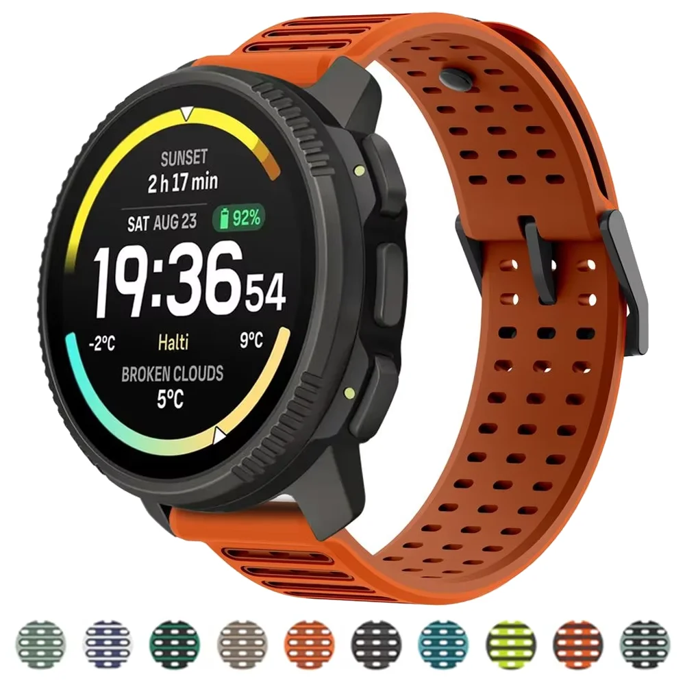 Silicone Watch Band 22Mm - Correa de reloj de 22 mm