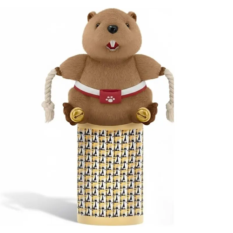 

ABUH-Кот Борцовская кукла Прочная подкладка Борцовская перчатка для кошек Кукла с кошачьим тизер и колокольчиком