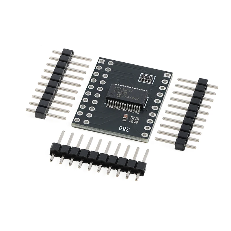 MCP23017 I2C GPIO Expander Module 16-Bit Serial Interface I/O Extension for Arduino Raspberry Pi Microcontrollers