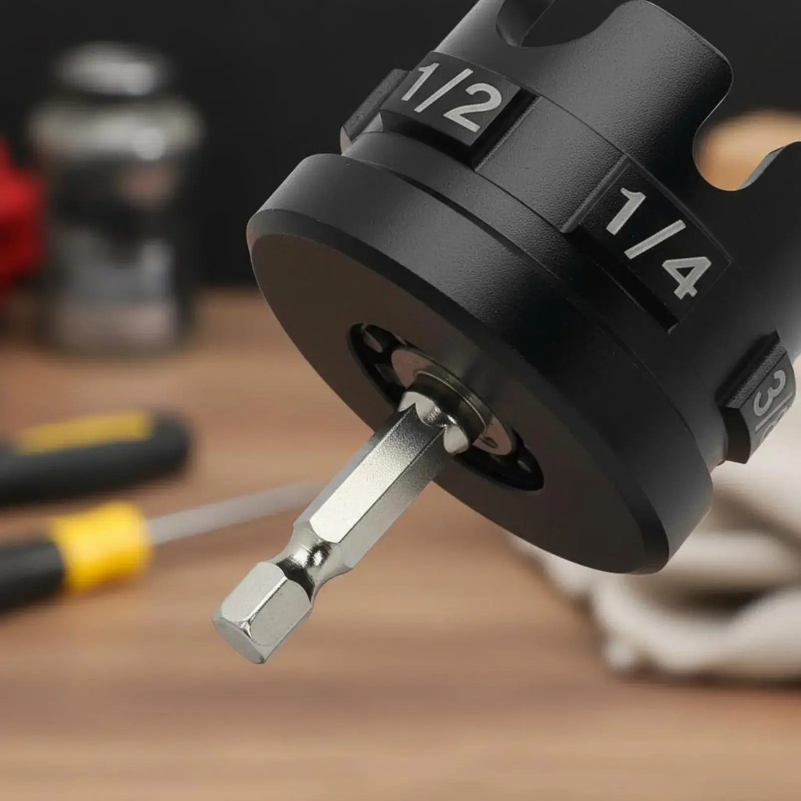 yesHex Nut Removal Tool for Electric Drill Aluminum Adapter Kit for Fastener Installation Work
