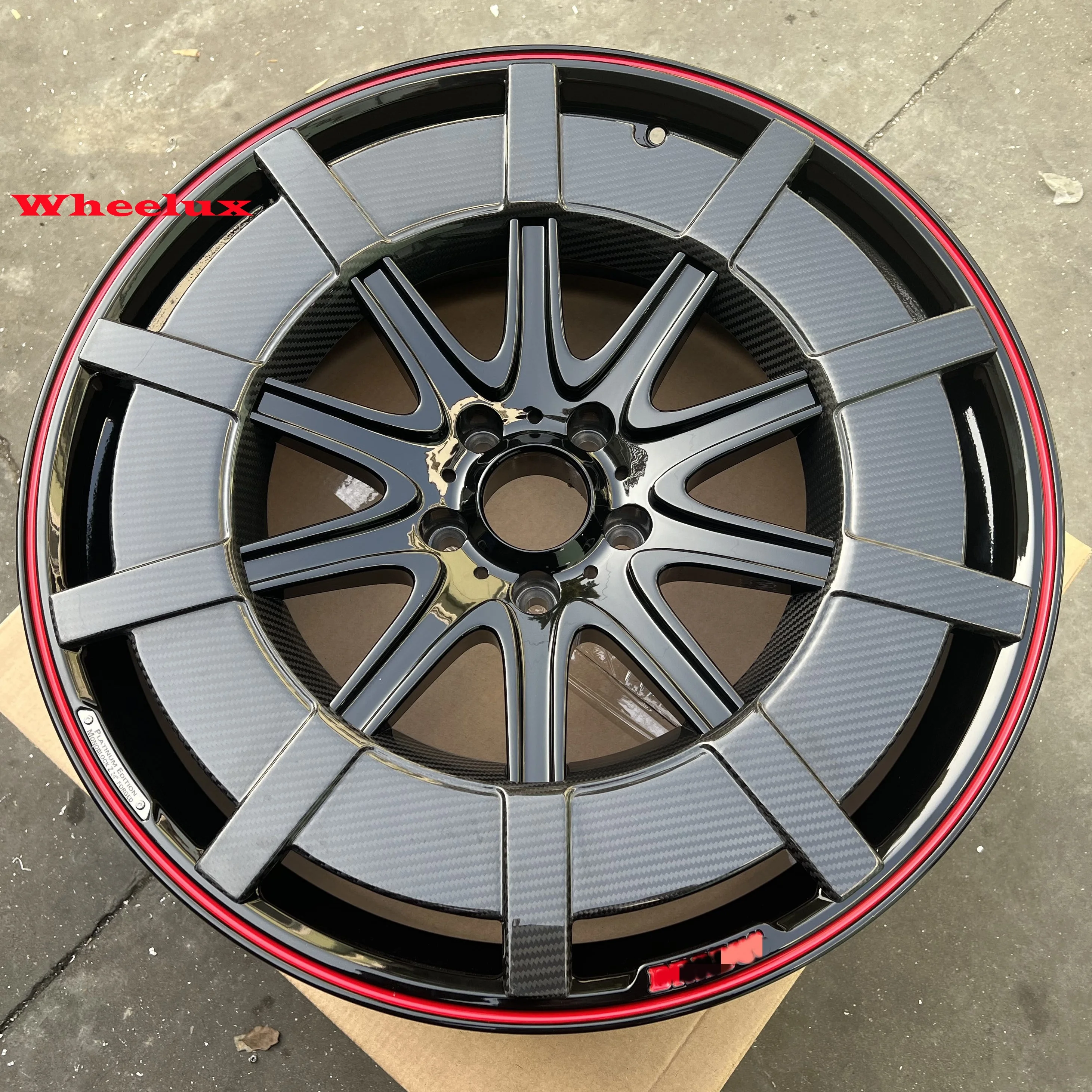 High quality 6061 T6 forged aluminium alloy carbon fiber 19 20 21 22 23 24inch car wheels For Mercedes Benz BRABUS G63 AMG G500