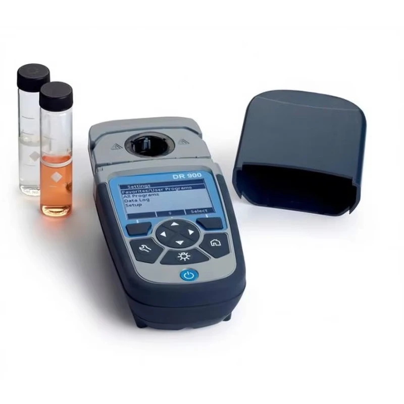 DR900 Multiparameter Portable Colorimeter for Water Quality Testing with Rugged IP67 Field Design and USB Data Logging