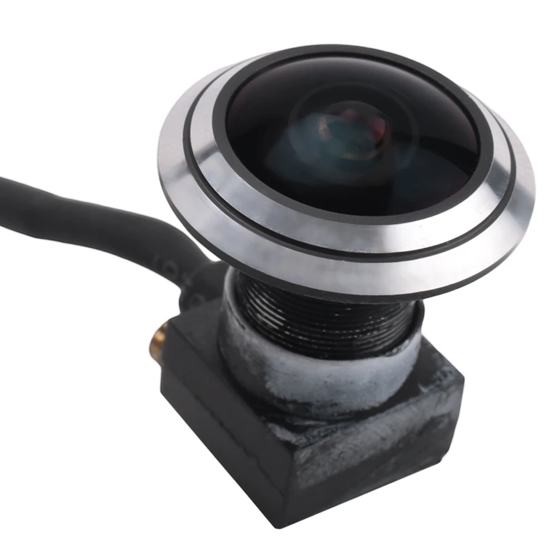 Câmera de vídeo panorâmica olho de peixe ahd, 1.7mm, 2mp, 1080p, visor de olho mágico, ângulo amplo para segurança doméstica