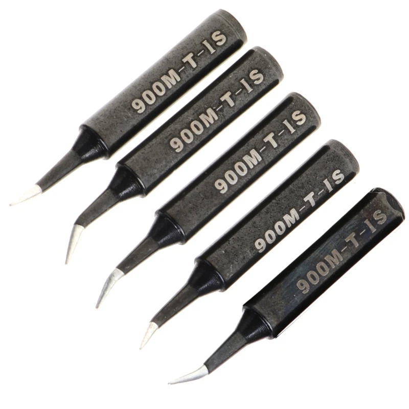 5 ชิ้นบัดกรีหัวแร้งบัดกรี 900M-T-SI ตะกั่วฟรีสำหรับ Hakko Saike 936 852d + 90 KXRE