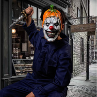 “Carnival of Horror” Clown Mask Series – the Ultimate Halloween Horror Collection Bloody Smile / Stitched Mouth / Spooky Eyes /