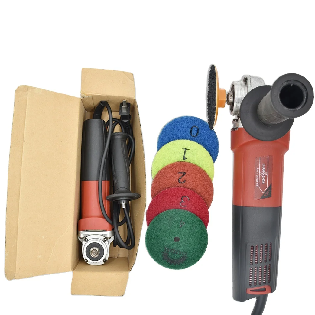 

2023 НОВЫЙ продукт, подходящий 4-дюймовый полировщик для сухой полировки, мраморный гранит, поддержка OEM