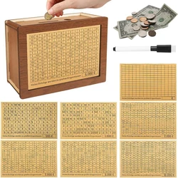 レトロな10000ヨーロピアン貯金箱,木製の貯金箱,収納付きの再利用可能なmoneybox,日本のギフトボックス