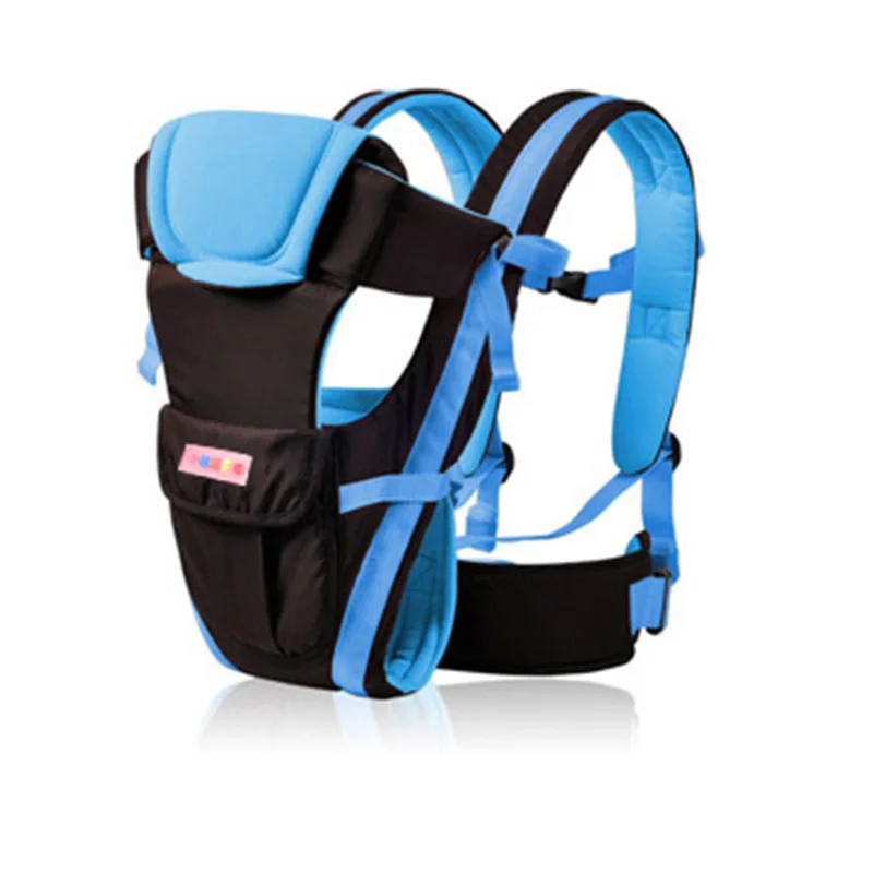 Sac à Dos Ergonomique pour Bébé de 0 à 36 Mois, Respirant, Face Avant, Confortable, Poudres, Rond, Kangourou, 4 en 1