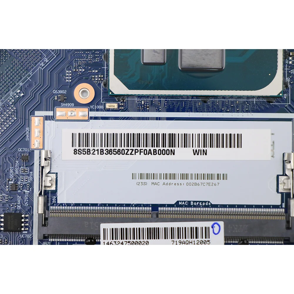 Imagem -06 - Placa-mãe do Portátil para Lenovo Ideapad 315iil05 Nm-d031 Cpu I5-1035g1 Uma 4g Fru: 5b21b36560