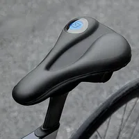 Memory Foam Silicon Gels Comfortable Thick Sponge Soft MTB bike saddle cushion non-slip bicycle seat cover