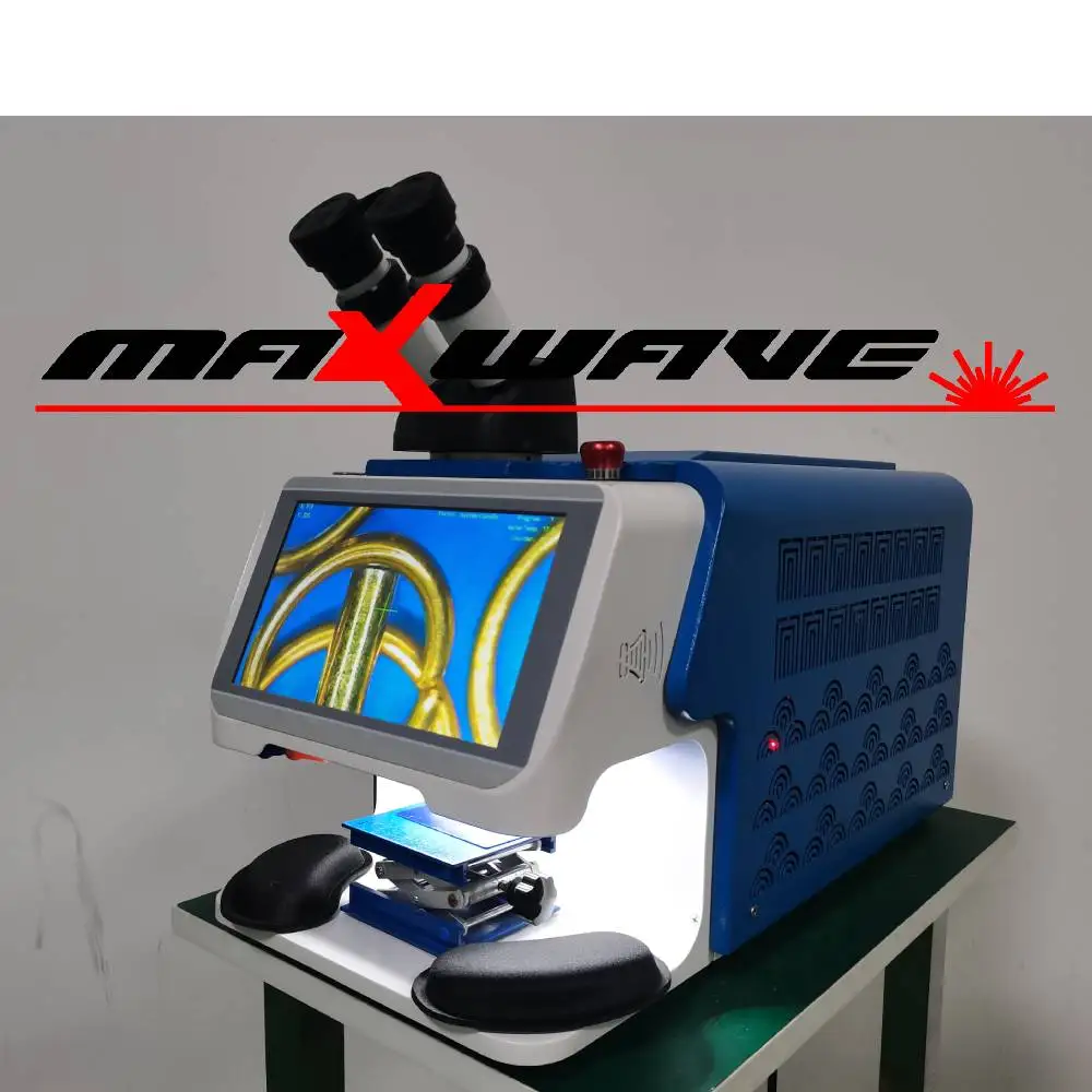 

Jewelry gold silver titanium copper welder 100w 200w for bracelet watch glasses with CCD monitor easy to operate small size