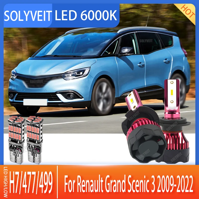 

Simple Installation LED H7 Plug High Low Beam For Renault Grand Scenic 3 2009 2010 2011 2012 2013 2014 2015 2016 2017-2022