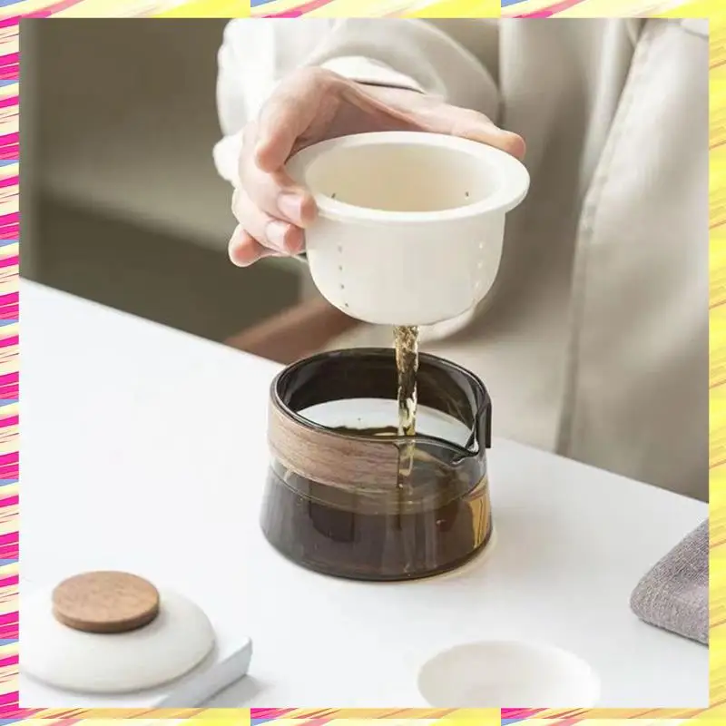 

ABJJ 1 Bowl 3 Cups Tea Cup Set Household Tea Making Travel Tea Set Outdoor Portable Bag Chinese Tea Set Supplies Easy To Use , A