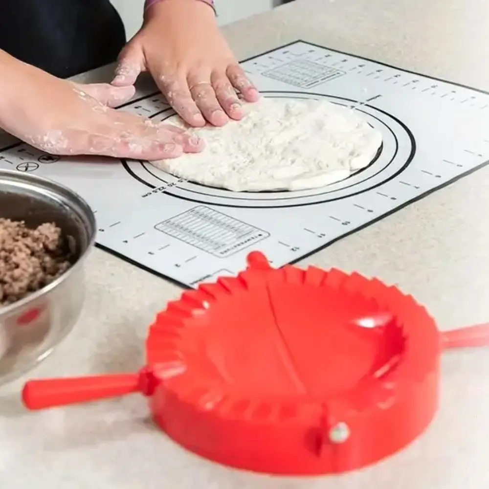 Dumpling Tool Manual Dumpling Maker Large Size Hand Press Dumpling Clip Plastic Labor-saving Dumpling Mold Dough