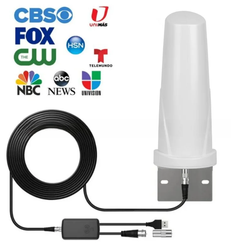 

2025 High-Definition Digital TV Antenna Indoor Outdoor HDTV Antenna DVB-T2 Technology for Clear Reception