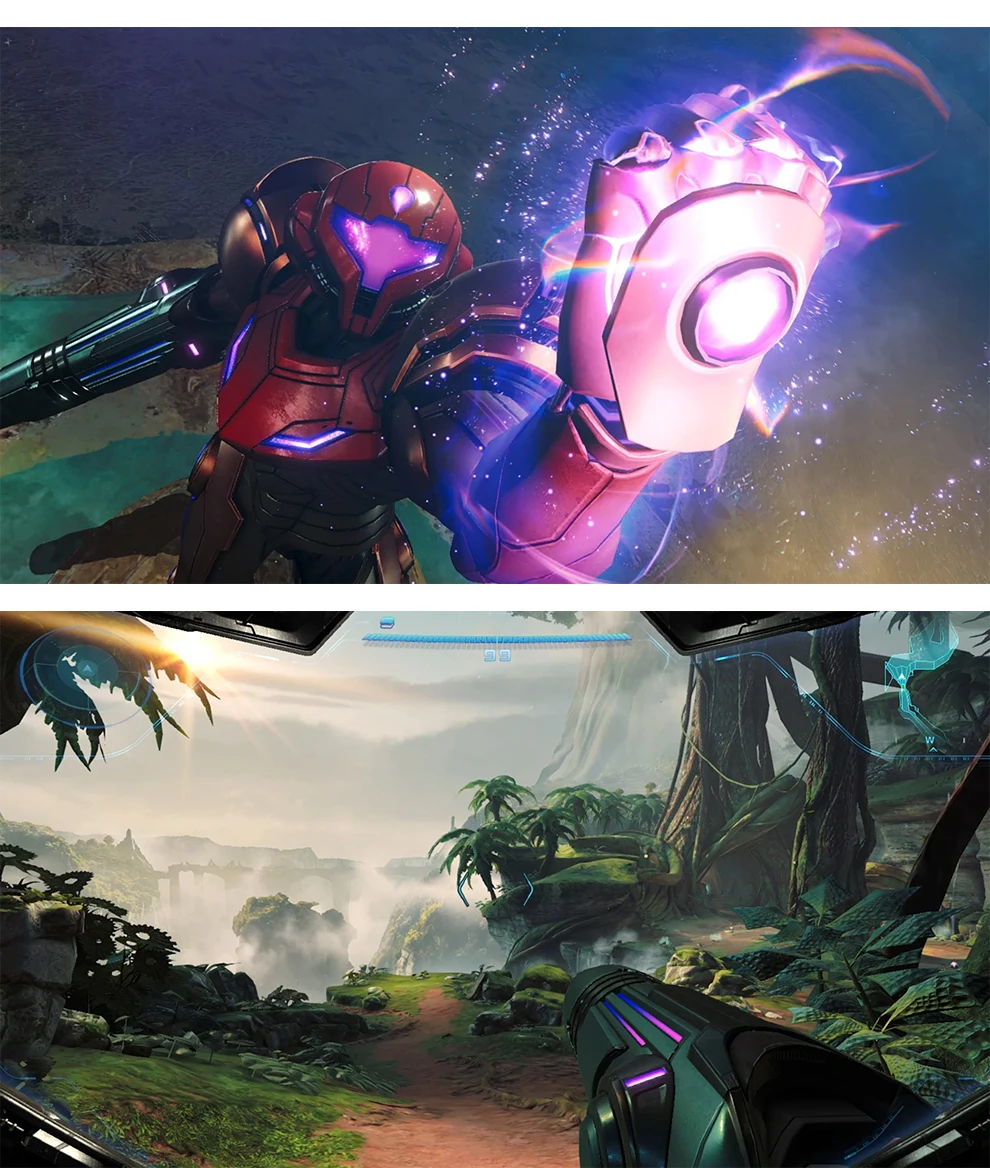 Nintendo Switch 1 2 Game - Metroid Prime 4 - NS1/NS2 Games Cartridge Physical Card for Switch OLED Lite