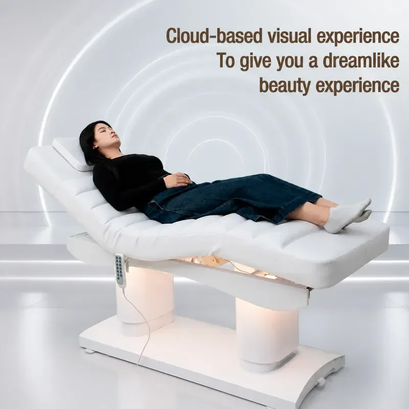 Bohorio Electric Beauty Bed High End Massage Treatment Bed Special Eyelash Intelligent Lifting Bed