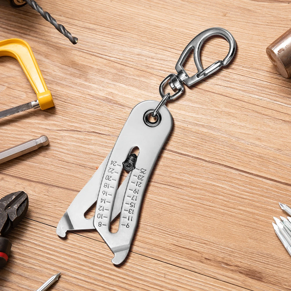 الجوز الترباس حجم الرأس الماسك المفاتيح الفولاذ المقاوم للصدأ الجوز و الترباس رئيس الحجم متري الإمبراطوري مسدس الجوز أداة القياس DIY بها بنفسك #3