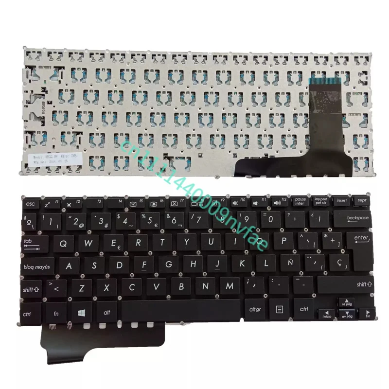 Клавиатура для ноутбуков Asus E201 E202 E202SA E202/S E203N E203M E205 E205S E205M E202MA TP201SA (США, 0.3)
