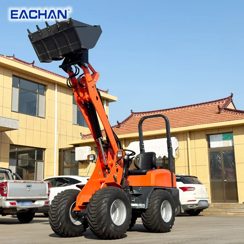 Good Quality CE EPA Diesel Wheel Loader 4 Wheel Drive Telescopic Arm Loader Hydraulic Lifting Orchard Maintenance Wheel Loader
