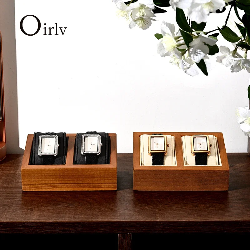 

Деревянная подставка для часов Oirlv, держатель для часов, подставка для часов, деревянная подставка для хранения часов
