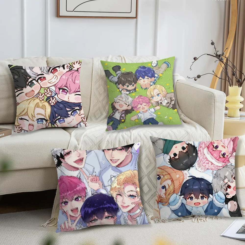 Home Decor Pt - Fodera per Cuscino Kawaii Kpop P-PLAVE