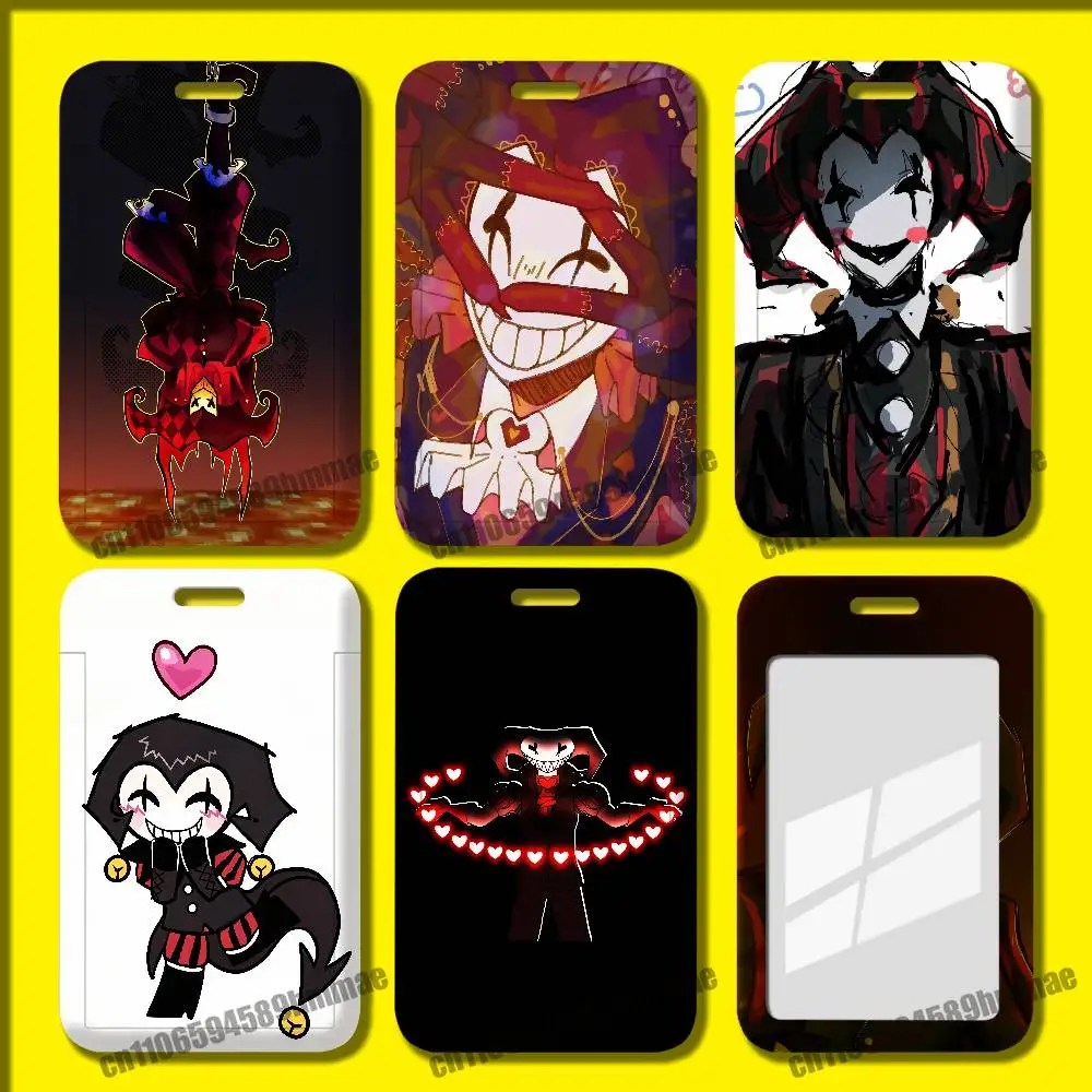 For Clown Pierce C-Clownpierce Employee ID Card Holder Office Badge Student Work Bank Credit Holders Hard Case Shell