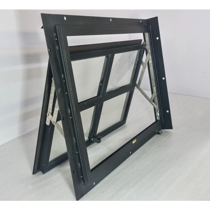 

Customized Thermal Break Steel Profile Windows Soundproof Heat Insulated Glass Windows And Doors Awing And Ridge Window