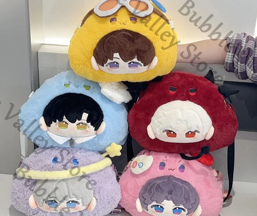 

Anime Love and Deepspace Rafayel Sylus Caleb Zayne Xavier Cosplay Fluffy Hand Warmer Throw Pillow Cartoon Hands Warmers Gift