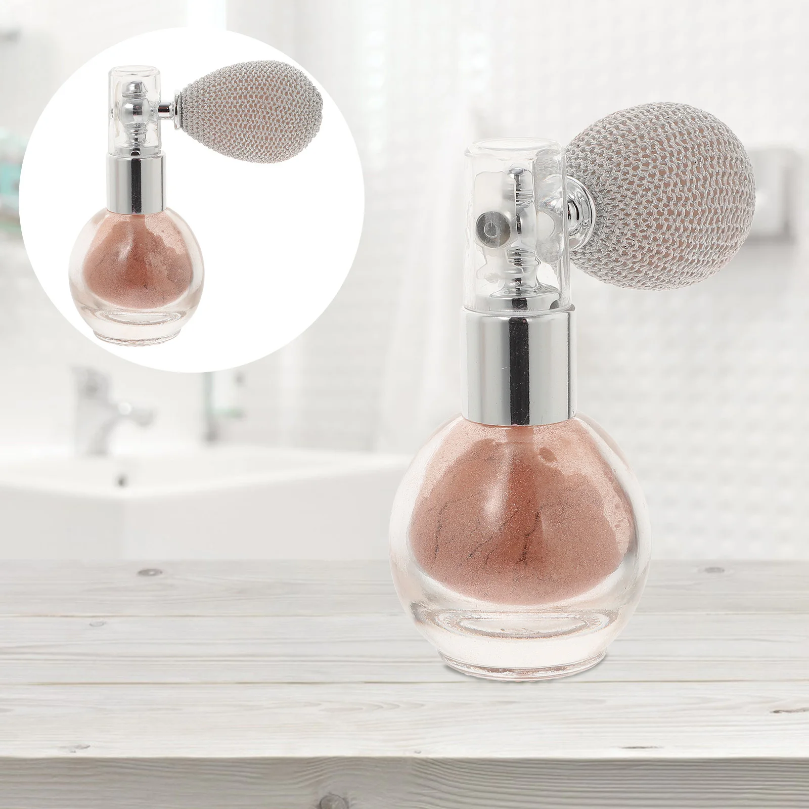 Glitzer-Spray für Frauen, Textmarker-Puder, schimmerndes Körperhaar-Make-up, tragbar, langlebig, glitzernder Nebel für Partys, Hochzeiten