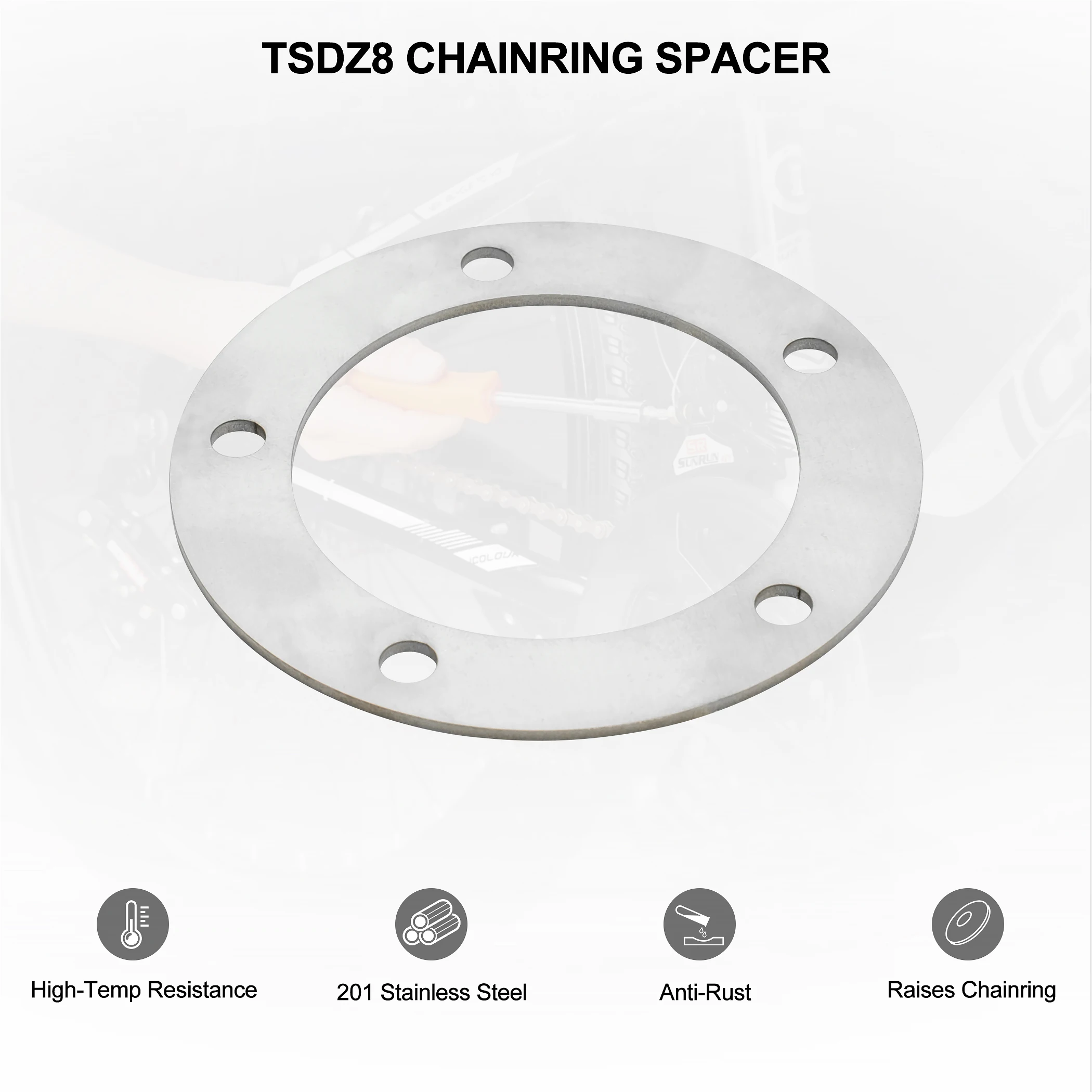 HOT KOOP Spacer voor Tongsheng - Gasket Mount Kit recensie en prijs