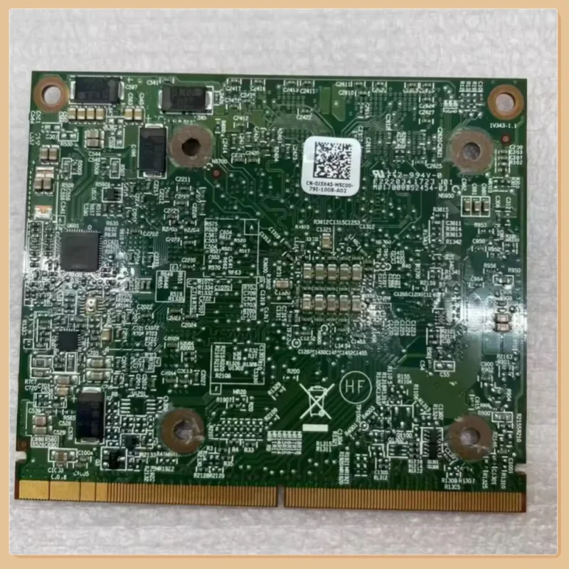 Original WX4130 216-0896288 CN-0V30XX 0V30XX Graphics and Sound Card for Dell M7510 M7520 HP Zbook15 G2 G1 WX4130M Laptop