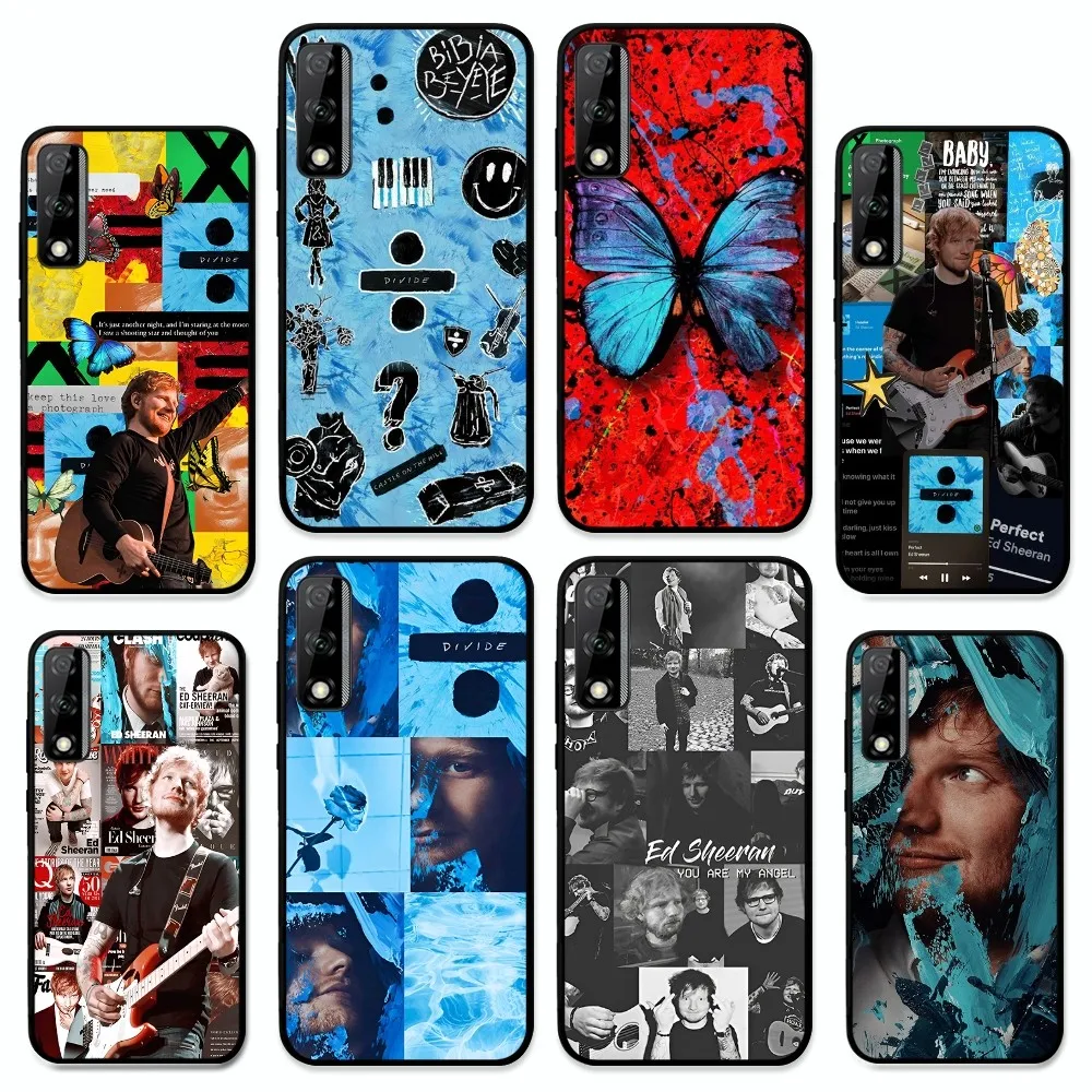 

E-Ed S-Sheeran Hot Singer Phone Case For Huawei Y9 6 7 5 Prime Enjoy 7s 7 8 Plus 7a 9e 9plus 8E Lite Psmart Shell